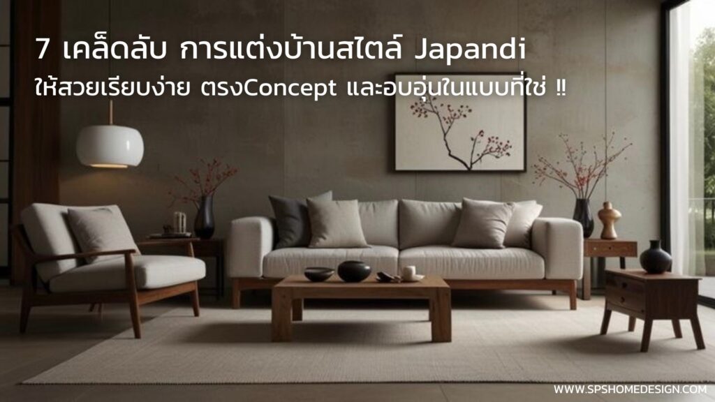 7 เคล็ดลับการ แต่งบ้านสไตล์ Japandi ให้สวยเรียบง่าย และอบอุ่นในแบบที่ใช่