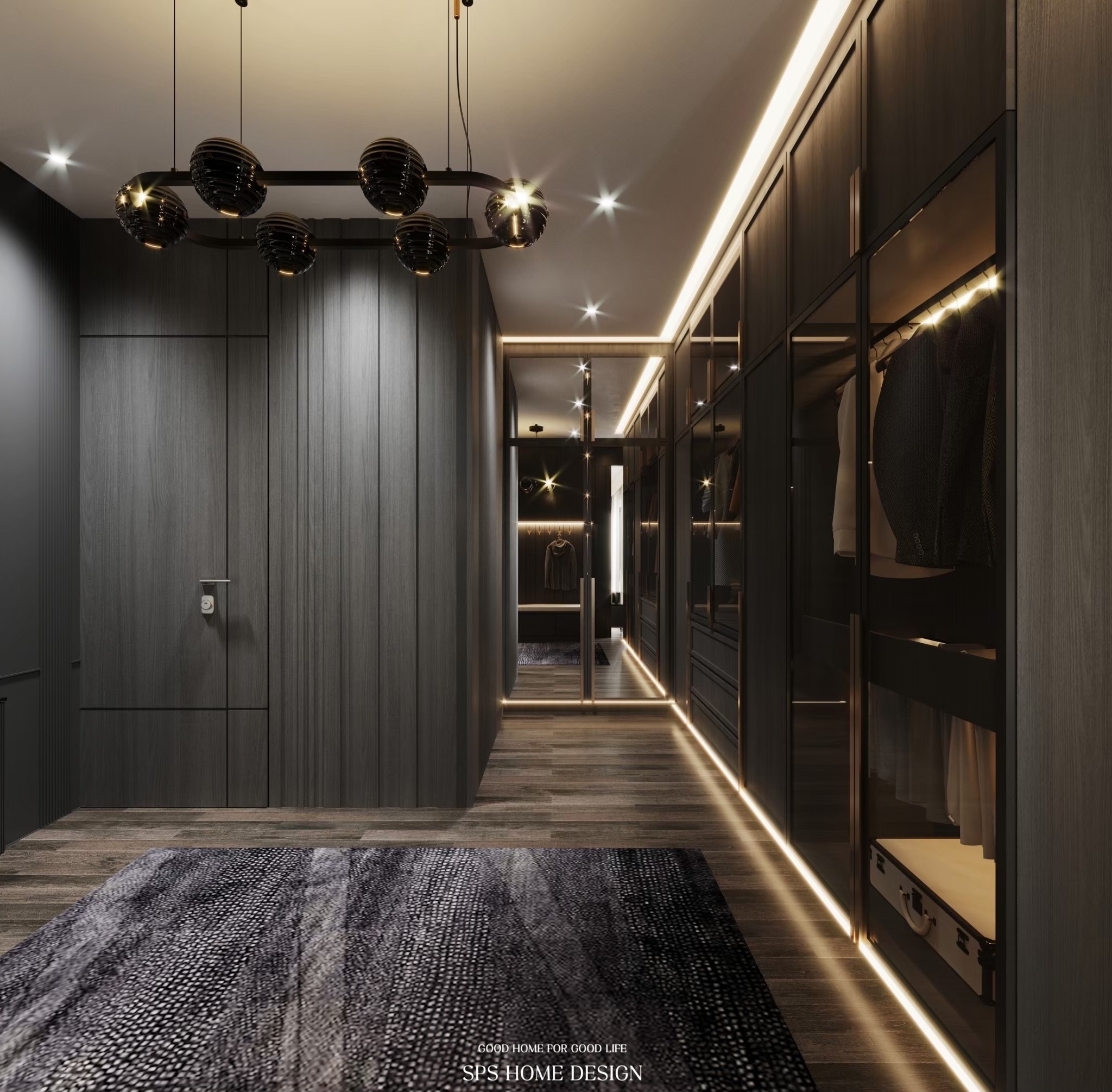 ห้องแต่งตัว สไตล์ luxury