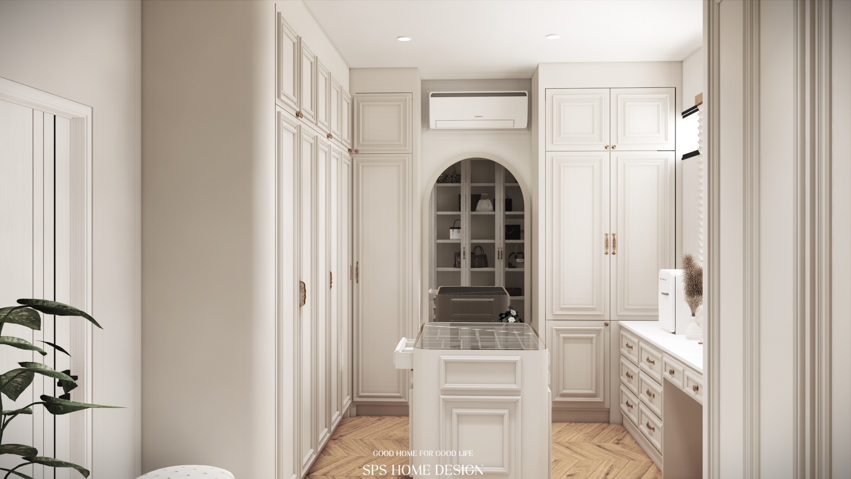 ห้องแต่งตัว สไตล์ luxury