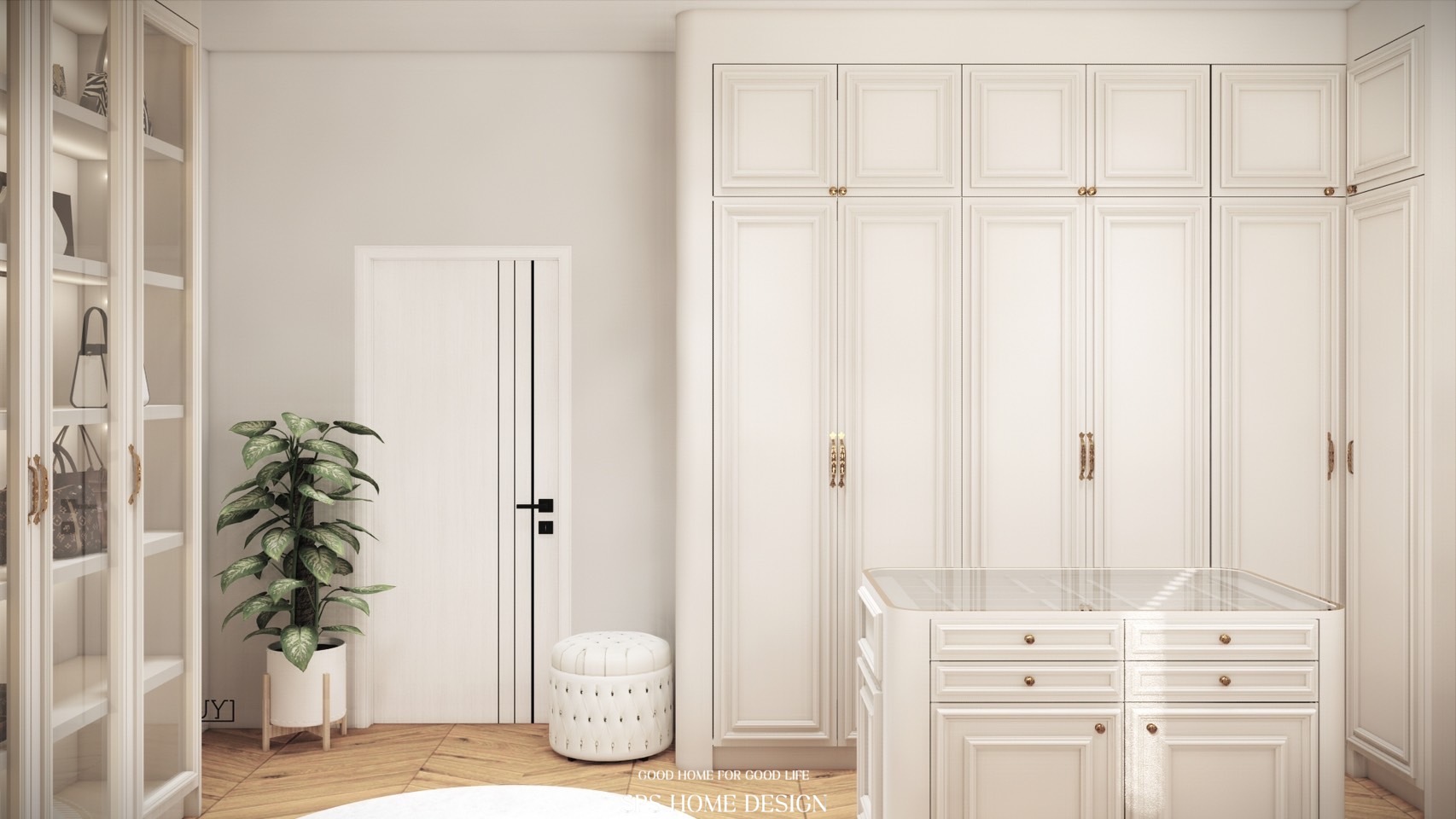 ห้องแต่งตัว สไตล์ luxury