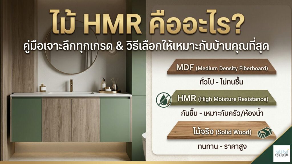 ไม้ hmr คืออะไร มีกี่เกรด