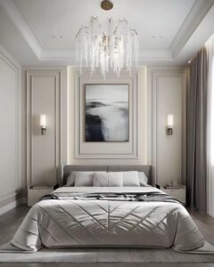 ห้องนอนสไตล์โมเดิร์น คลาสสิค สุดหรู