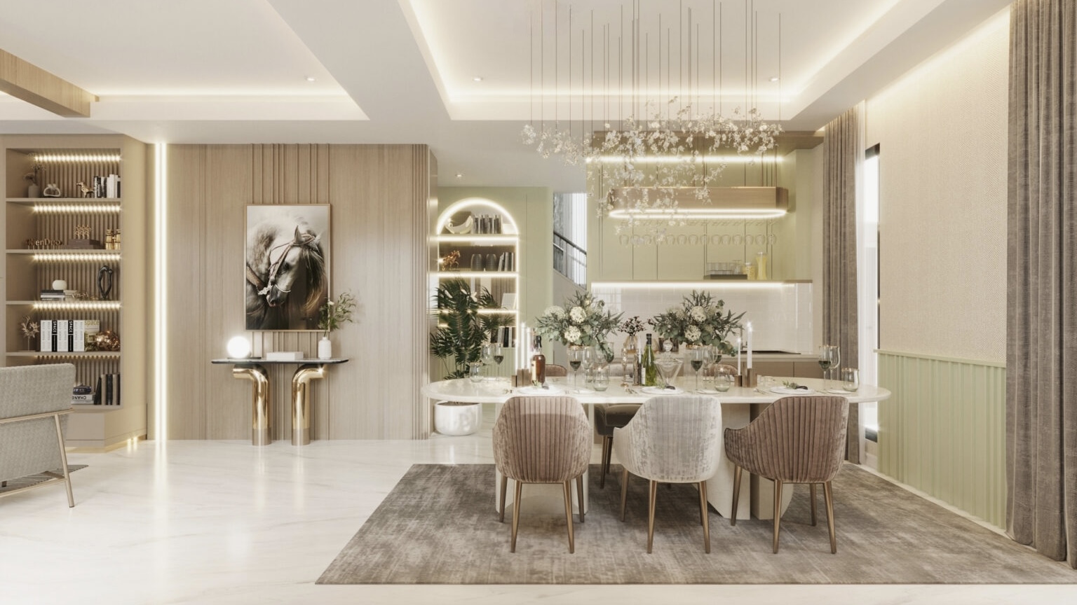 บิ้วอินบ้านสไตล์ luxury