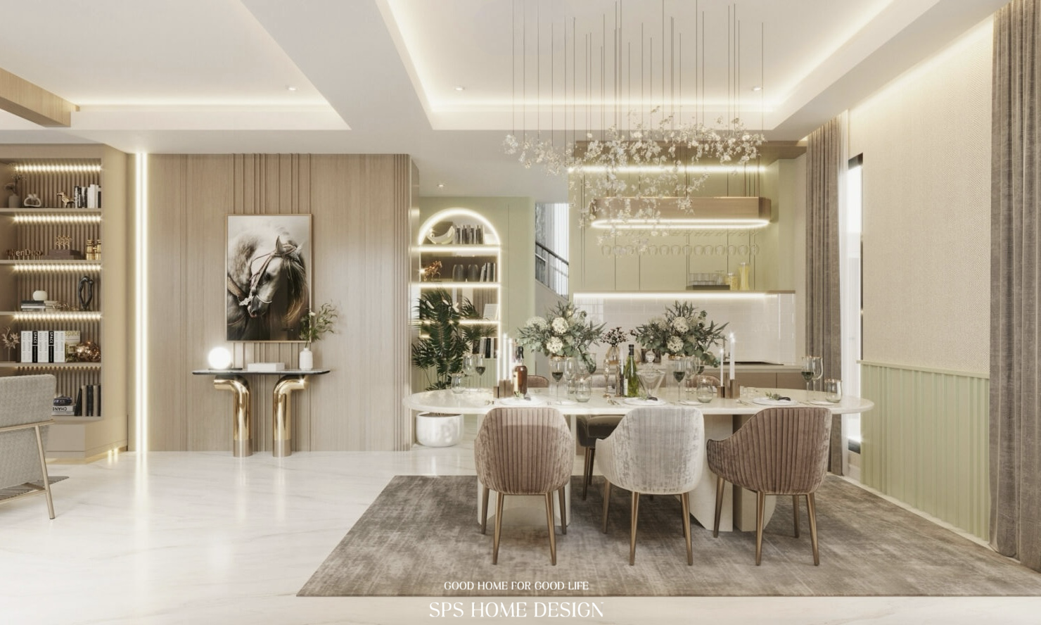 แต่งบ้านสไตล์ luxury modern