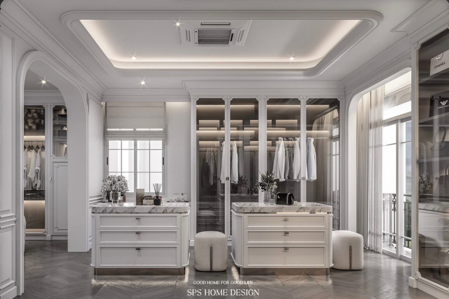 บิ้วอินห้องแต่งตัวสวยๆ