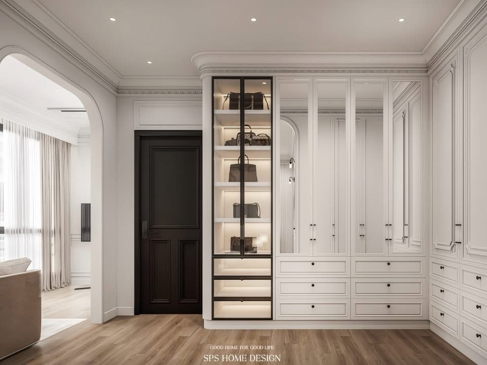 บิ้วอิน Walk-in Closet ในห้องนอนขนาดเล็กให้หรูระดับไฮเอนด์ ด้วยเทคนิคสุดเจ๋ง!!