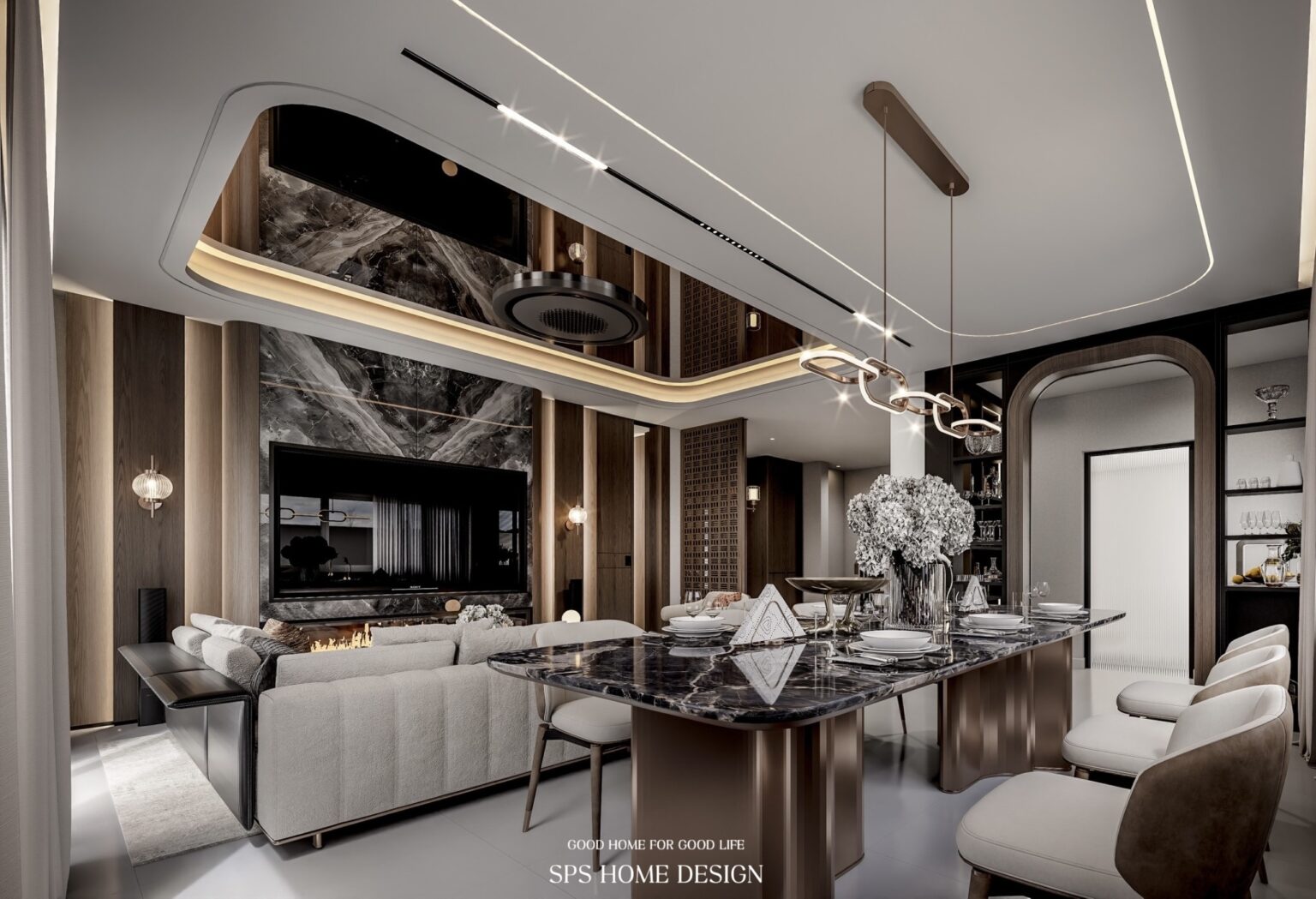 บิ้วอินบ้านสไตล์ Luxury