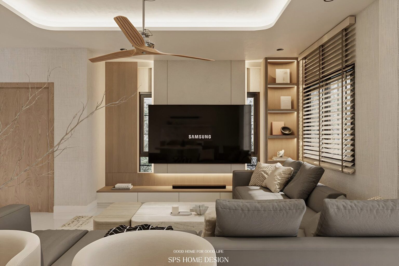 บิ้วอินบ้านสไตล์ Modern Tropical
