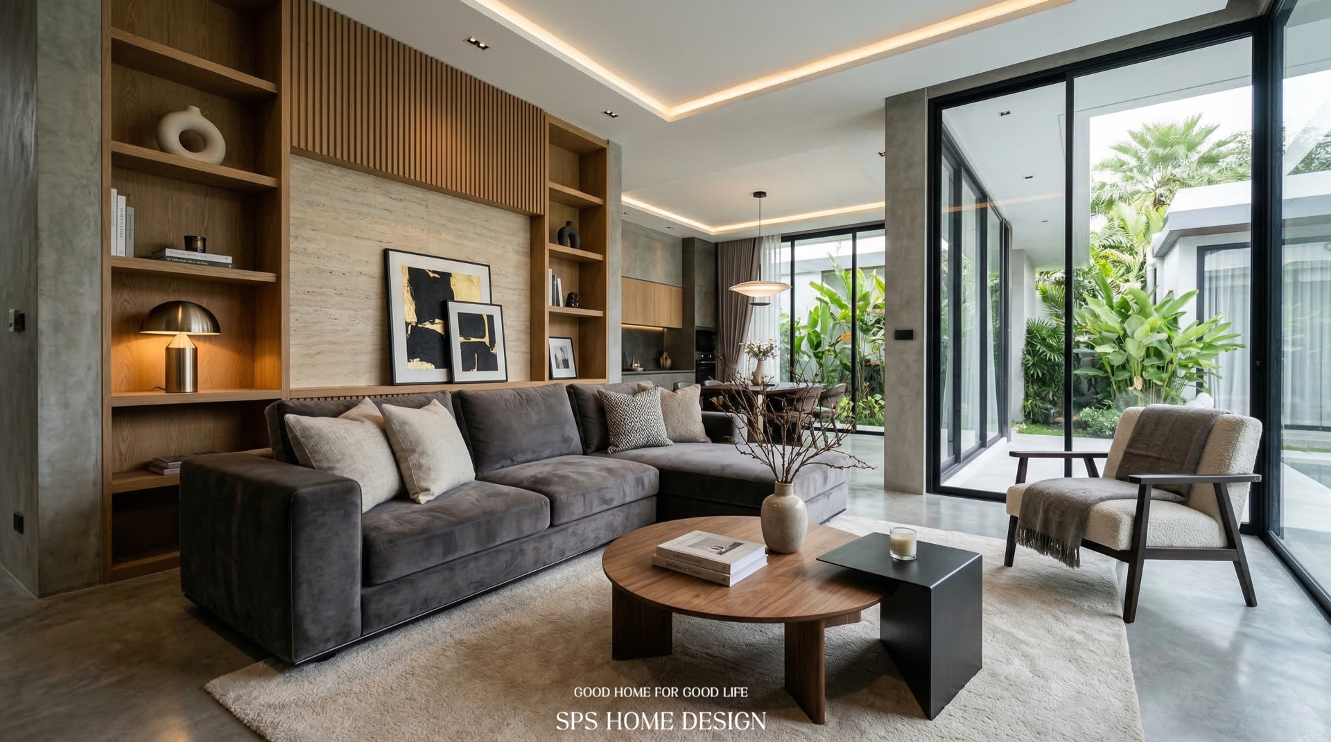 บิ้วอินบ้านสไตล์ Contemporary (ร่วมสมัย)
