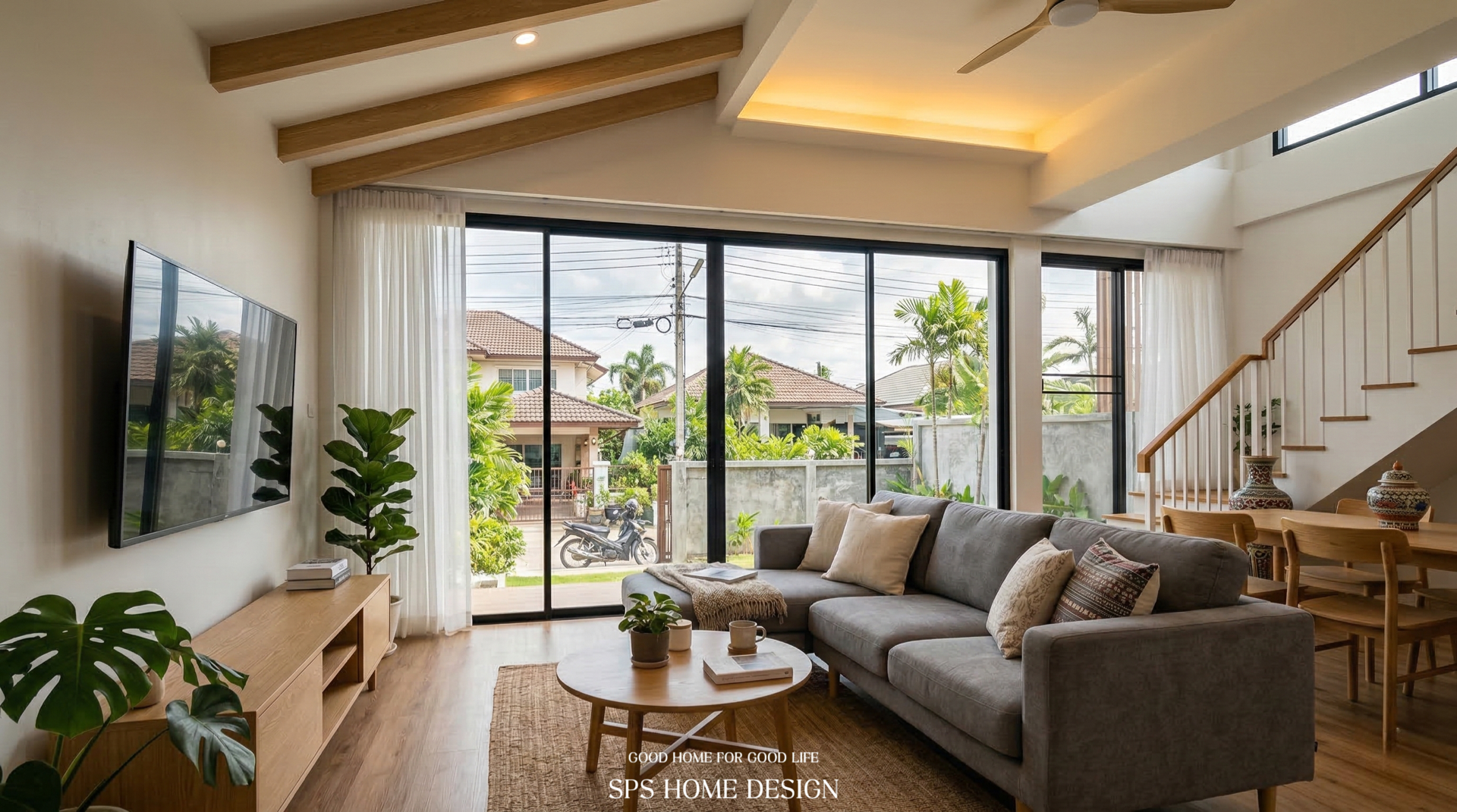 บิ้วอินบ้านสไตล์นอร์ดิก (Nordic Style)