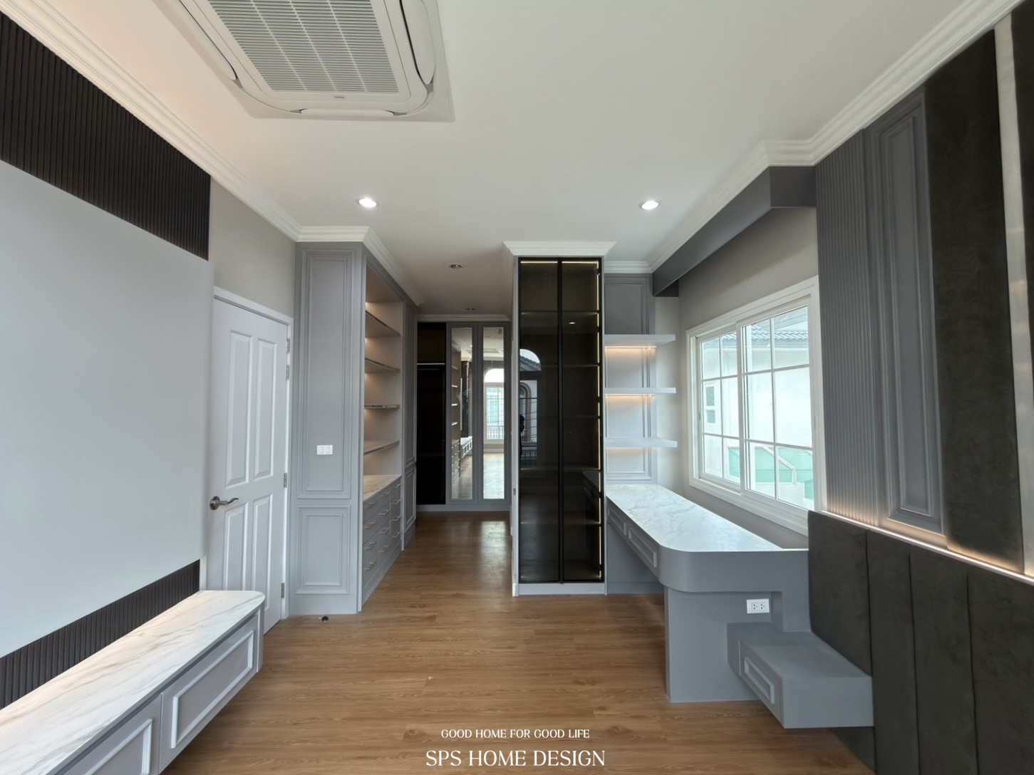 รีโนเวทห้องนอนสวยหรู งบประหยัด